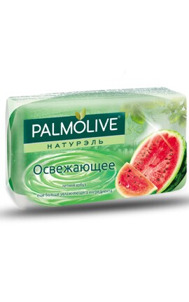 PALMOLIVE-Мыло Palmolive Натурель Освежающее Летнее Арбуз 90 г-8693495032940-