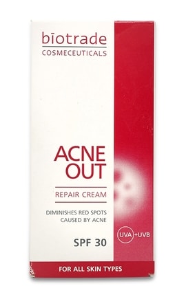 BIOTRADE-Крем для лица Biotrade Acne Out Spf-30 Восстанавливающий 30 мл-3800221840761-