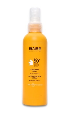 BABE-Сонцезахисний спрей для тіла Babe Laboratorios Захист і пом'якшення SPF-50та 200 мл-8437011329356-