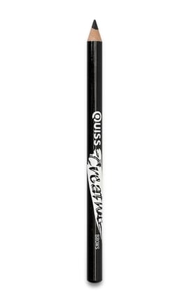 QUISS-Олівець для брів Quiss Creative Brows 01 Чорний 1 шт-4823097108376-