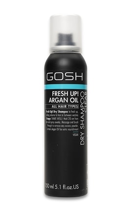 GOSH-Сухий шампунь для волосся Gosh Fresh Up Argan Oil 150 мл-5711914079123-