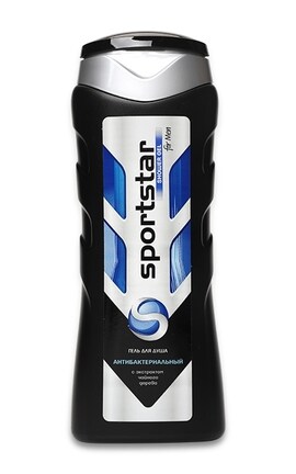 SPORTSTAR-Гель для душа SportStar Антибактеріальний 250 мл-4820046280268-