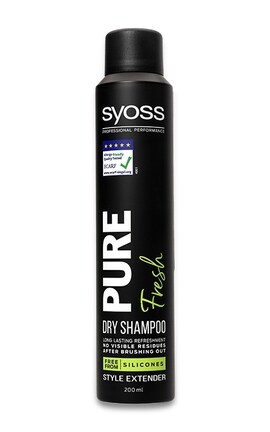 SYOSS-Сухий шампунь для волосся Syoss Pure Fresh 200 мл-9000101231502-