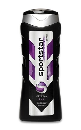 SPORTSTAR-Шампунь-гель для душу 2 в 1 SportStar 250 мл-4820046282101-