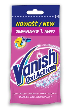 VANISH-Жидкий пятноуничтожитель Vanish Oxi Action саше 100 мл-5900627007886-