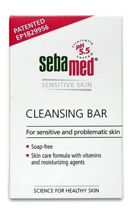 SEBAMED-Очищающее мыло для тела Sebamed для чувствительной и проблемной кожи 100 г-4103040111180-