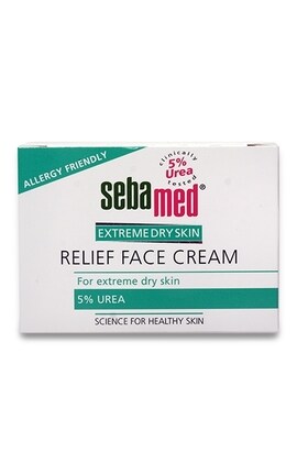 SEBAMED-Крем для лица Sebamed Relief Face Cream 5% Urea для сухой кожи лица 50 мл-4103040915849-
