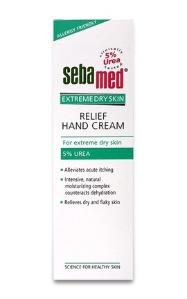 SEBAMED-Крем Sebamed Relief Hand Cream 5% Urea для дуже сухої шкіри рук 75 мл-4103040915863-