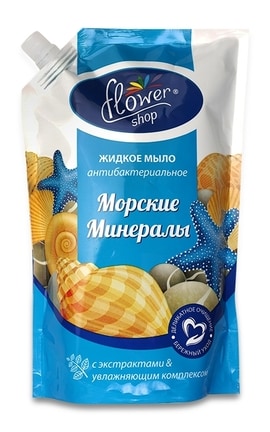 FLOWER SHOP-Мило рідке універсальні Flower Shop Морські мінерали 900 мл-4820046282507-