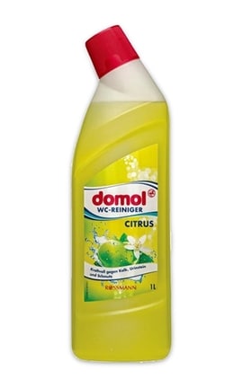 DOMOL-Гель для дезинфекции унитаза Domol Лимон 1 л-4047196044452-