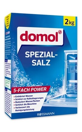 DOMOL-Чистящее средство на основе соли для посудомоечных машин Domol 2 кг-4305615714677-