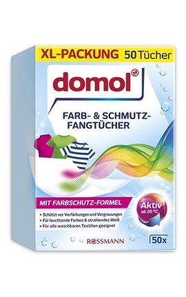 DOMOL-Салфетки для удаления грязи и краски Domol размер XL 50 шт-4305615736723-