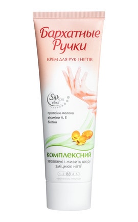 БАРХАТНЫЕ РУЧКИ-Крем для рук Бархатные Ручки комплексний для рук і нігтів 72 мл-8714100711569-