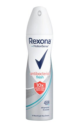 REXONA-Антиперспірант-спрей Rexona Motion Sense Антибактеріальна Свіжість 150 мл-8717163706008-