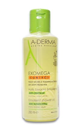 А DERMA-Олія для душу A-Derma Exomega Control з екстрактом вівса Для сухої шкіри 200 мл-3282770106183-