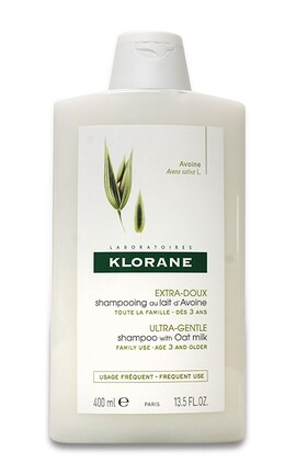 KLORANE-Шампунь для волос Klorane ультра нежный с овсяным молоком 400 мл-3282770145373-