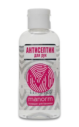 MANORM-Антисептик для рук Manorm Crystal 50 мл-4820136730154-