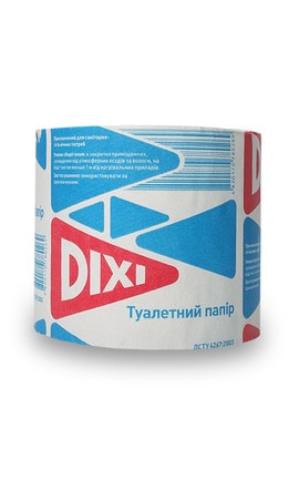 DIXI-Туалетная бумага Dixi 1шт-4820084260420-