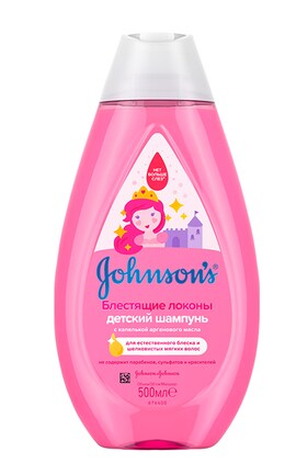 JOHNSON'S-Шампунь Johnson's Baby Блискучі локони дитячий 500 мл-3574661427553-