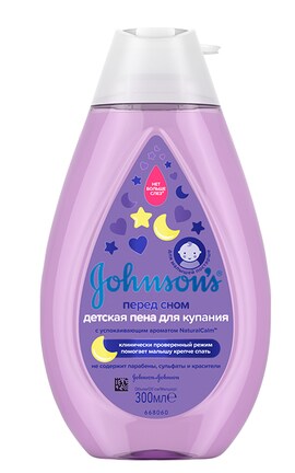 JOHNSON'S-Піна для купання Johnson's Baby Перед сном дитяча 300 мл-3574669908627-