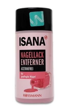 ISANA-Средство для снятия лака Isana без ацевідтінока 125 мл-4305615703534-