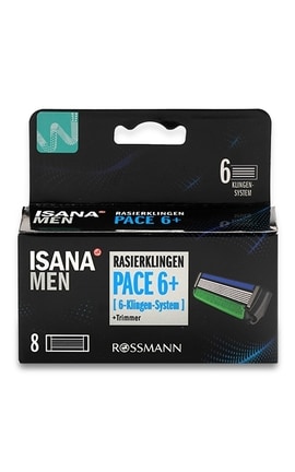 ISANA MEN-Змінні касети для чоловічої бритви Isana Men 8 шт-4305615614045-