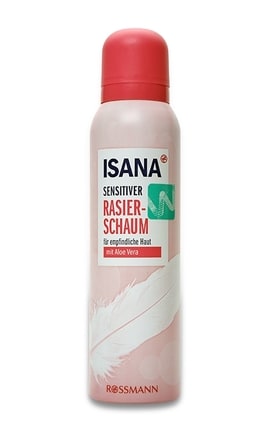 ISANA-Пена для бритья женская Isana 150 мл-4047196031247-