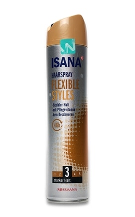 ISANA-Лак для волос Isana Гибкая фиксация 250 мл-4305615630045-