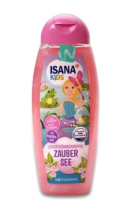 ISANA KIDS-Шампунь детский Isana Kids для девочек 300 мл-4068134031921