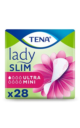 TENA-Прокладки урологические Tena Lady Slim Ultra Mini 28 шт-7322541116082-