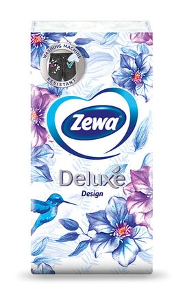 ZEWA-Носовые платки Zewa Deluxe Design 3 слоя 10 шт-7310791268002-