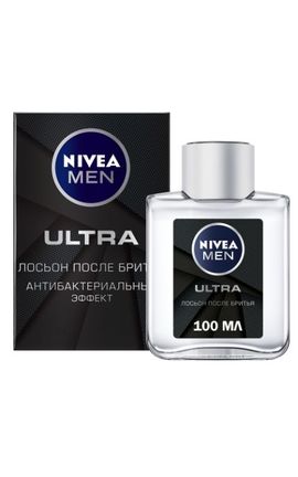 NIVEA-Лосьйон після гоління Nivea Men Ultra з антибактеріальним ефектом 100 мл-4005900589965-
