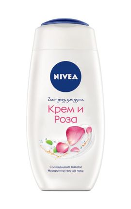 NIVEA-Гель для душу Nivea Крем і Троянда 250 мл-9005800222936-