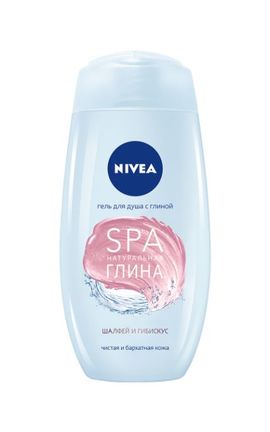 NIVEA-Гель для душа Nivea 250 мл SPA натуральна глина: Шавлія і гібіскус 250 мл-4005900593832-
