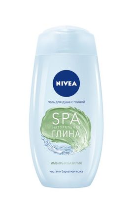 NIVEA-Гель для душа Nivea 250 мл SPA натуральна глина Імбир і базилік 250 мл-4005900593788-
