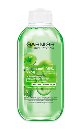 SKIN NATURAL-Тоник для лица Garnier Skin Naturals для нормальной и смешанной кожи 200 мл-3600540042934-