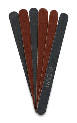 GLOSS and STYLE-Пилочки для маникюра Gloss&Style Двухсторонние 180/240 6 шт-9210000300647