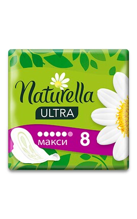 NATURELLA-Гігієнічні прокладки Naturella Ultra Maxi 8 шт-4015400125099