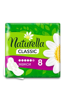 NATURELLA-Прокладки женские гигиенические Naturella Classic Maxi 8 шт-4015400080879-