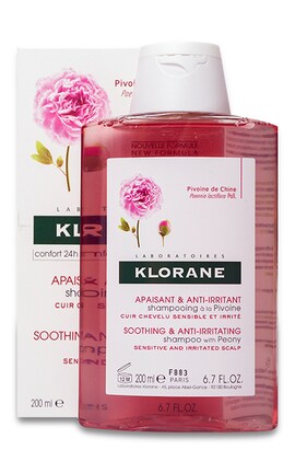 KLORANE-Шампунь для волос Klorane Soothing Shampoo with Peony Extract Успокаивающий С пионом Для всех типов волос 200 мл-3282770107746-