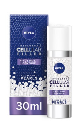 NIVEA-Гель-сироватка для обличчя Nivea Hyaluron Cellular Filler антивікова проти зморшок зволожуюча і живильна 30 мл-4005900751829-
