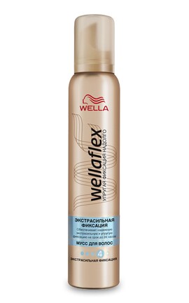 WELLAFLEX-Мусс для волос Wellaflex экстрасильной фиксации 200 мл-4056800114733-