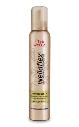 WELLAFLEX-Мусс для волос Wellaflex Сияние цвета 200 мл-4056800195800-
