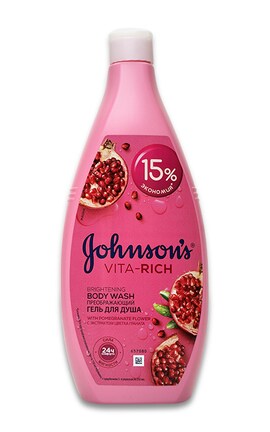 JOHNSON'S-Гель для душу Johnson's Body Care Vita-Rich З ароматом граната 750 мл-3574661128368-