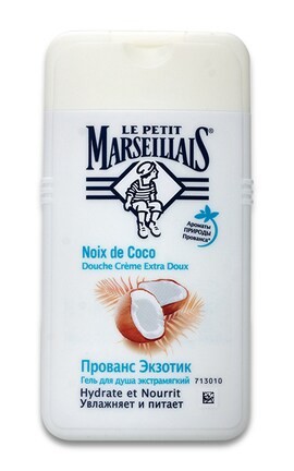 MARSEILLAIS-Гель для душу Le Petit Marseillais Екстрам’який Прованс екзотик 250 мл-3574661572871-