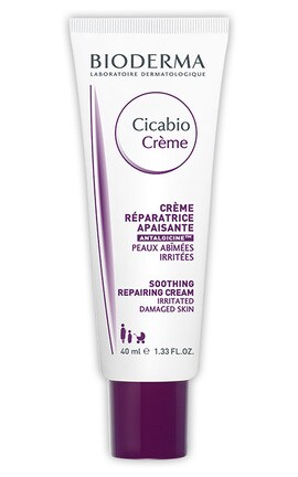 BIODERMA-Крем для тіла відновлюючий та заспокійливий Bioderma Cicabio Cream Soothing & Repairing Для пошкодженої та подразненої шкіри 40 мл-3401347869546-
