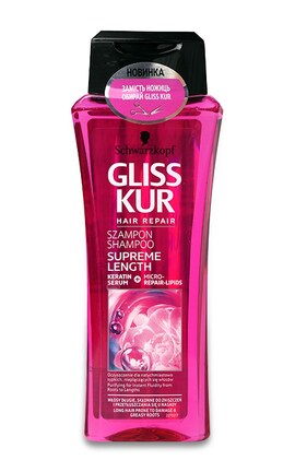 GLISS KUR-Шампунь для волос Gliss Kur Supreme Length 250мл-4045787436464-