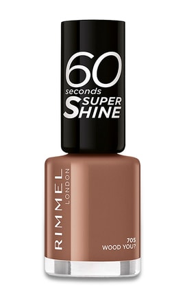RIMMEL-Лак для ногтей Rimmel 60 Seconds Super Shine оттенок 705 Wood You 8 мл-3614228081153-