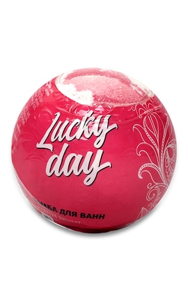 LUCKY DAY-Бомба для ванн Lucky Day Ayurveda 140 г-4820091146649