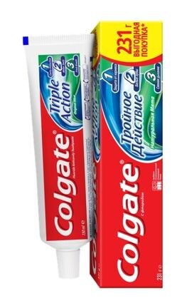 COLGATE-Зубна паста Colgate Натуральна м'ята потрійна дія 150 мл-6920354826986-